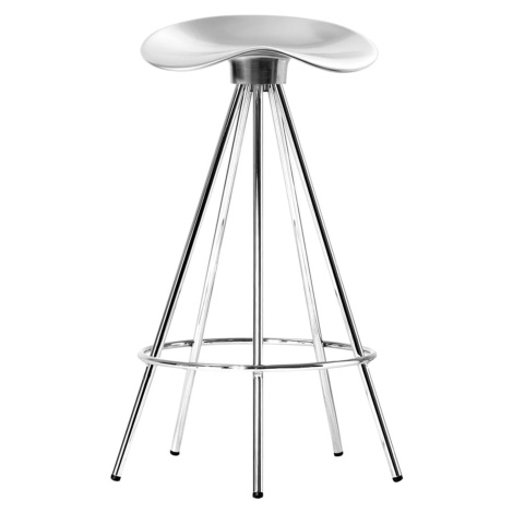 Výprodej BD Barcelona designové barové židle Jamaica (výška sedáku 77 cm) - stříbrná