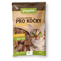 Yoggies Originální pamlsky s krůtím masem pro kočky 50 g