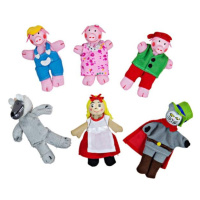 Bigjigs Toys Prstové maňásci pohádkové postavičky