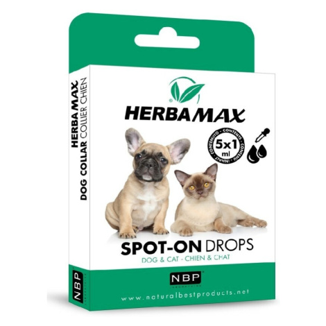 Herba Max Spot-on Dog & Cat kapky 5x1 ml