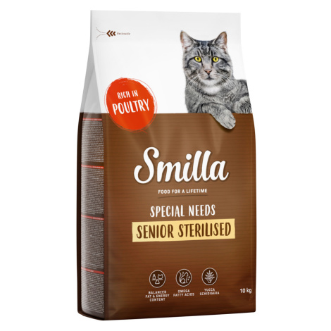 Smilla Senior Sterilised s drůbežím - 4 kg