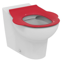 Wc prkénko Ideal Standard Contour 21 duroplast červená S4542GQ