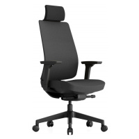 Kancelářská ergonomická židle OFFICE More K50 — černá, více barev Černá