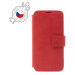 FIXED ProFit kožené pouzdro Samsung Galaxy S21+ červené