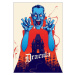 Ilustrace Vampire Dracula Poster and haunted house, Man_Half-tube, 30x40 cm