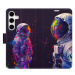 iSaprio Flip pouzdro Neon Astronaut 02 pro Samsung Galaxy S24