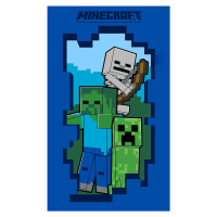 Carbotex Bavlněný froté ručníček 30x50 cm - Minecraft Creepeři