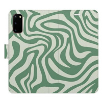 iSaprio Flip pouzdro Zebra Green 02 pro Samsung Galaxy S20