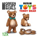 Dekorace Green Stuff World: Teddy Bear, 12 ks