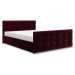Čalouněná postel BLIND Monolith 59 160x200 cm