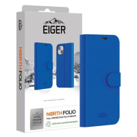 Kryt Eiger North Folio Case for Apple iPhone 15 Plus in Blue