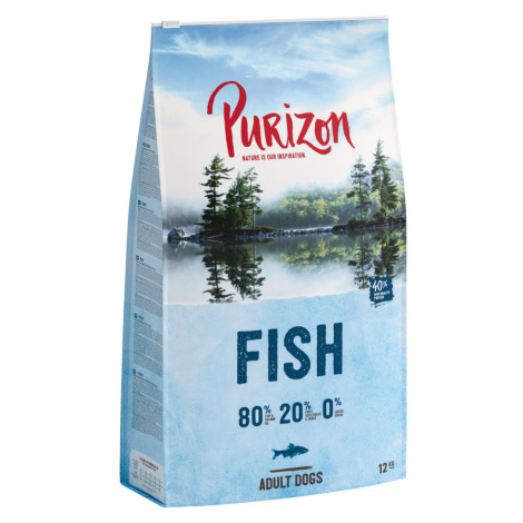Purizon Adult 80:20:0 s rybami - bez obilovin - 12 kg