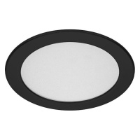 Kulaté podhledové LED svítidlo DOWNLIGHT CCT ROUND IP44 6W černý