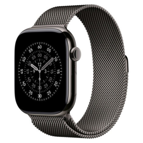 Apple Watch 49/46/45/44mm břidlicově šedý milánský tah M/L