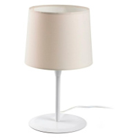 FARO CONGA bílá/béžová stolní lampa