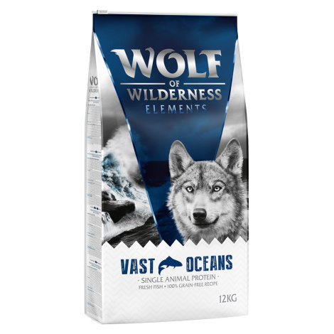 Wolf of Wilderness "Vast Oceans“ - ryba - výhodné balení 2 x 12 kg