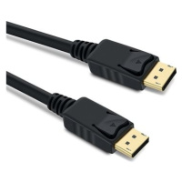 PremiumCord DisplayPort 1.4 propojovací kabel M/M, zlacené konektory, 1,5m