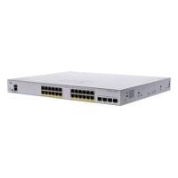 CISCO CBS250 Smart 24-port GE, Full PoE, 4x1G SFP