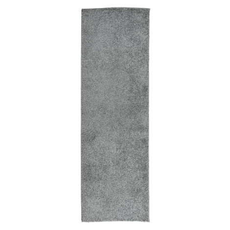 vidaXL Koberec PAMPLONA s vysokým vlasem moderní zelený 80 x 250 cm