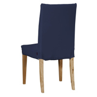 Dekoria Potah na židli IKEA  Henriksdal, krátký, tmavě modrá, židle Henriksdal, Quadro, 136-04
