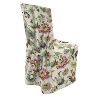 Dekoria Návlek na židli, květy na světlém podkladu, 45 x 94 cm, Londres, 122-00