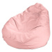 Dekoria Náhradní potah na sedací vak, práškově růžová, pro sedací vak Ø50 x 85 cm, Loneta, 133-3