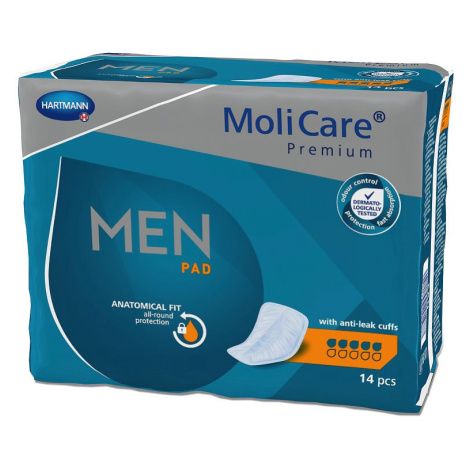 MoliCare Men 5 kapek inkontinenční vložky 14 ks