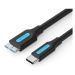 Vention USB-C to Micro USB-B 3.0 2A Cable 1m Black