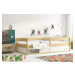 BMS Dětská postel HUGO | 80 x 160 cm Barva: Grafit