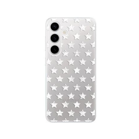 iSaprio Stars Pattern - white - Samsung Galaxy S24