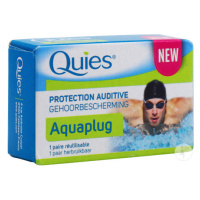 Quies Aquaplug - 1 pár Silikonové špunty do vody