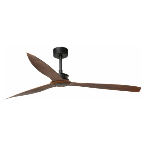 FARO 33430 JUST FAN XL, černá/dřevo, stropní ventilátor 178cm - FARO