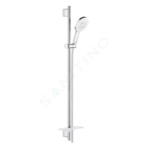 Grohe 26578LS0 - Sada sprchové hlavice 130, 3 proudy, tyče 90 cm a hadice, měsíční bílá