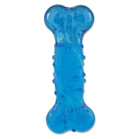 Dog Fantasy Hračka STRONG kost s vůní slaniny modrá 15 cm