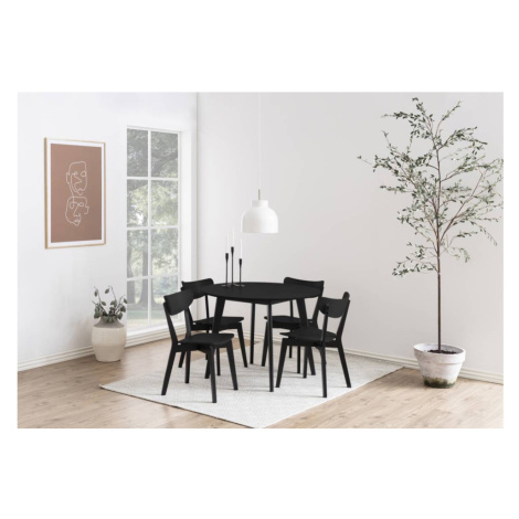 Dkton Designová jídelna židle Nieves černá
