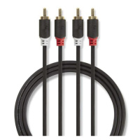 Kabel 2x Cinch konektor/2x Cinch konektor 3m NEDIS CABW24200AT30