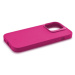 Cellularline SENSATION PLUS silikonový kryt s MagSafe Apple iPhone 15 růžový