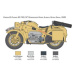 Model Kit military 7406 - Zundapp KS 750 with sidecar (1: 9)