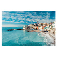 Fotografie View of Bogliasco, Italy, amoklv, 40x26.7 cm