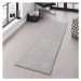 Hanse Home Collection koberce Kusový koberec Pure 102615 Grey - 80x300 cm