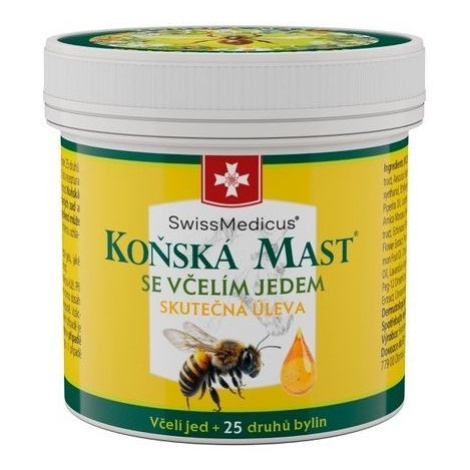 SwissMedicus Koňská mast se včelím jedem 150 ml