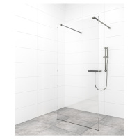 Sprchová zástěna Walk-in 120 cm SAT v barvě profilu Gun metal SATBWI120ZAVGM