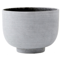 Výprodej &Tradition designové květináče Collect Planter SC71 - antracitová šedá