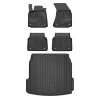 Set 77 Gumové autokoberce a rohož Audi A8 D4 2013-2017