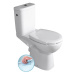 Sapho HANDICAP WC kombi zvýšený sedák, Rimless, zadní odpad, bílá