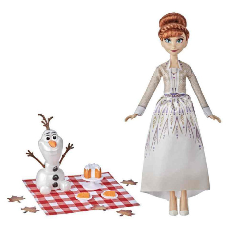 Frozen 2 ledové království anna a olaf podzimní piknik, hasbro f1583