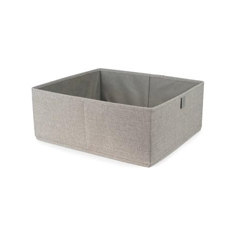 Compactor úložný box Oxford 36 × 42 × 16,5 cm, polyester, šedo-béžový