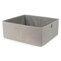 Compactor úložný box Oxford 36 × 42 × 16,5 cm, polyester, šedo-béžový