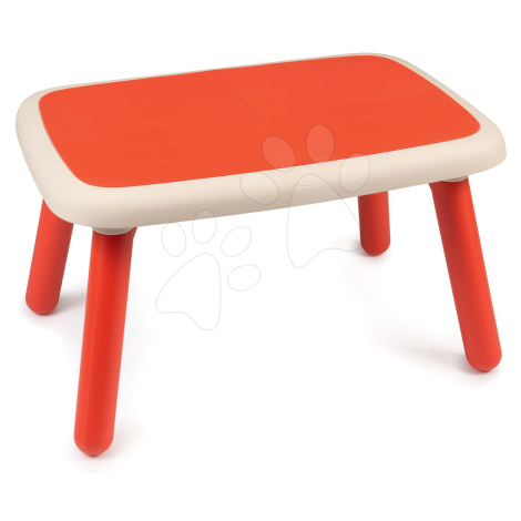 Smoby stůl pro děti KidTable červený s UV filtrem 880403
