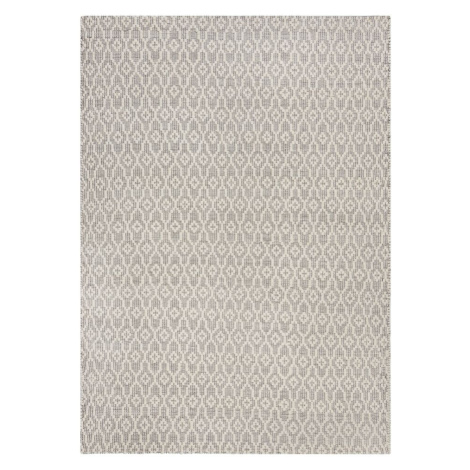 Flair Rugs koberce Ručně tkaný kusový koberec Nur Wool Dream Grey/Ivory - 120x170 cm